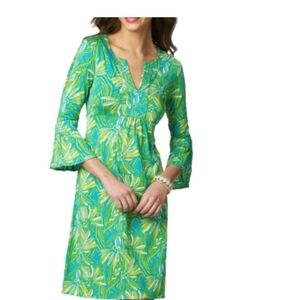 Lilly Pulitzer Green and Yellow Dress